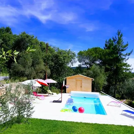 Chaleureuse En Sud Ardeche Avec Piscine Privee 200 M² Chassiers