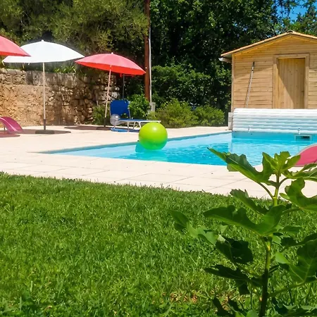 Villa Chaleureuse En Sud Ardeche Avec Piscine Privee 200 M² Chassiers